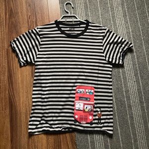 Striped uniqlo tee